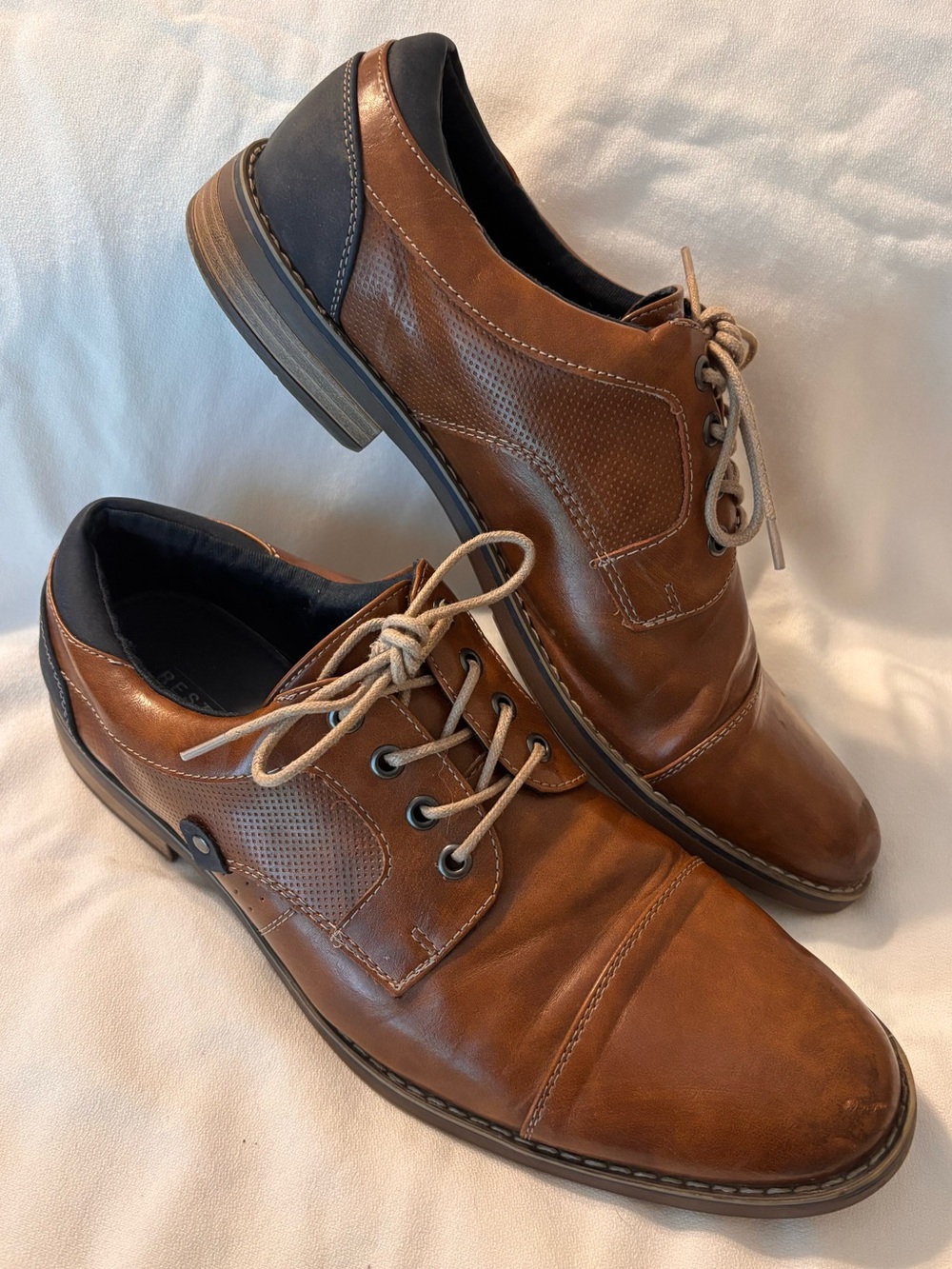 Restoration Justin lace-up cap-toe Oxford shoes